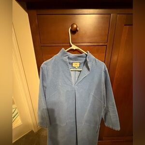 Tuckernuck Light Blue Corduroy Clifton Dress